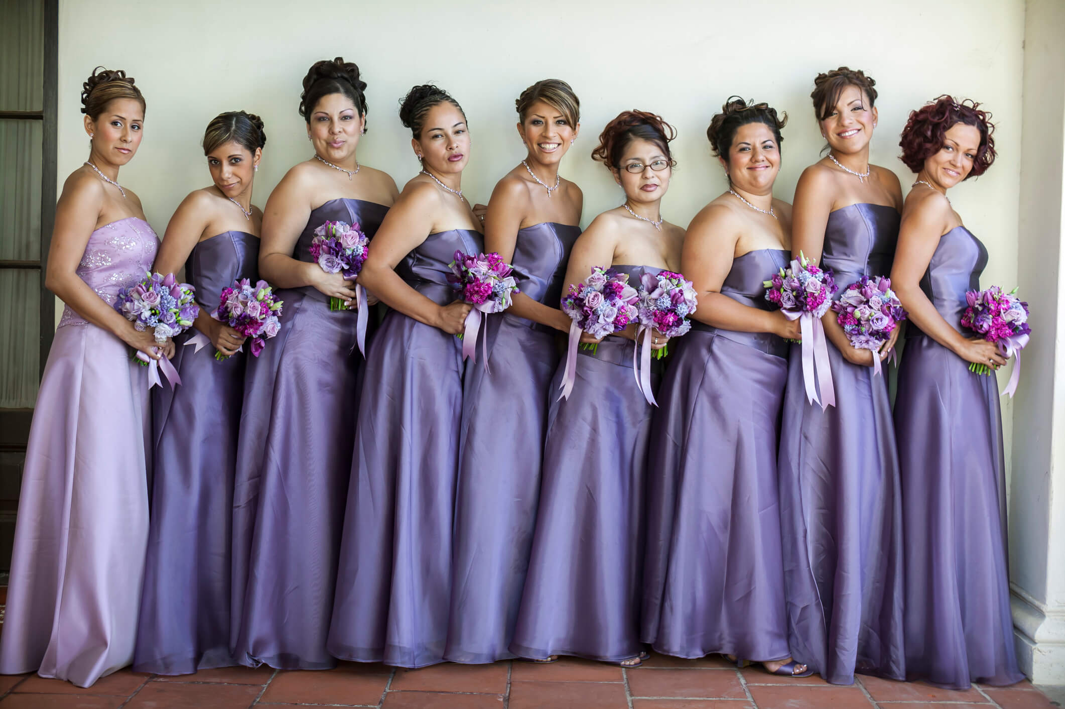 Cheap Bridesmaid Dresses Chiffon A-line Beautiful Purple 