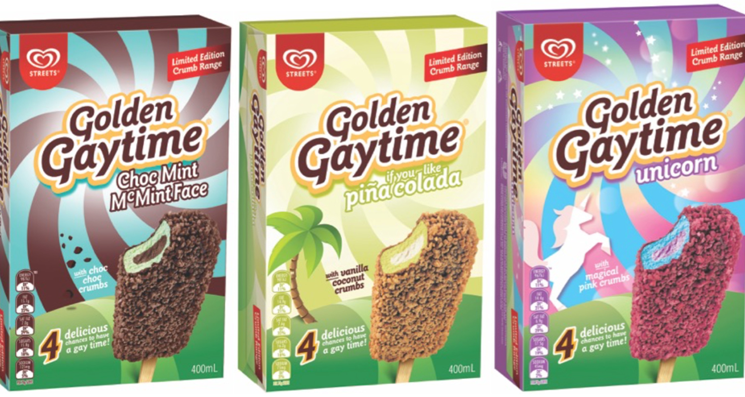 Golden Gaytime releases unicorn ice cream.