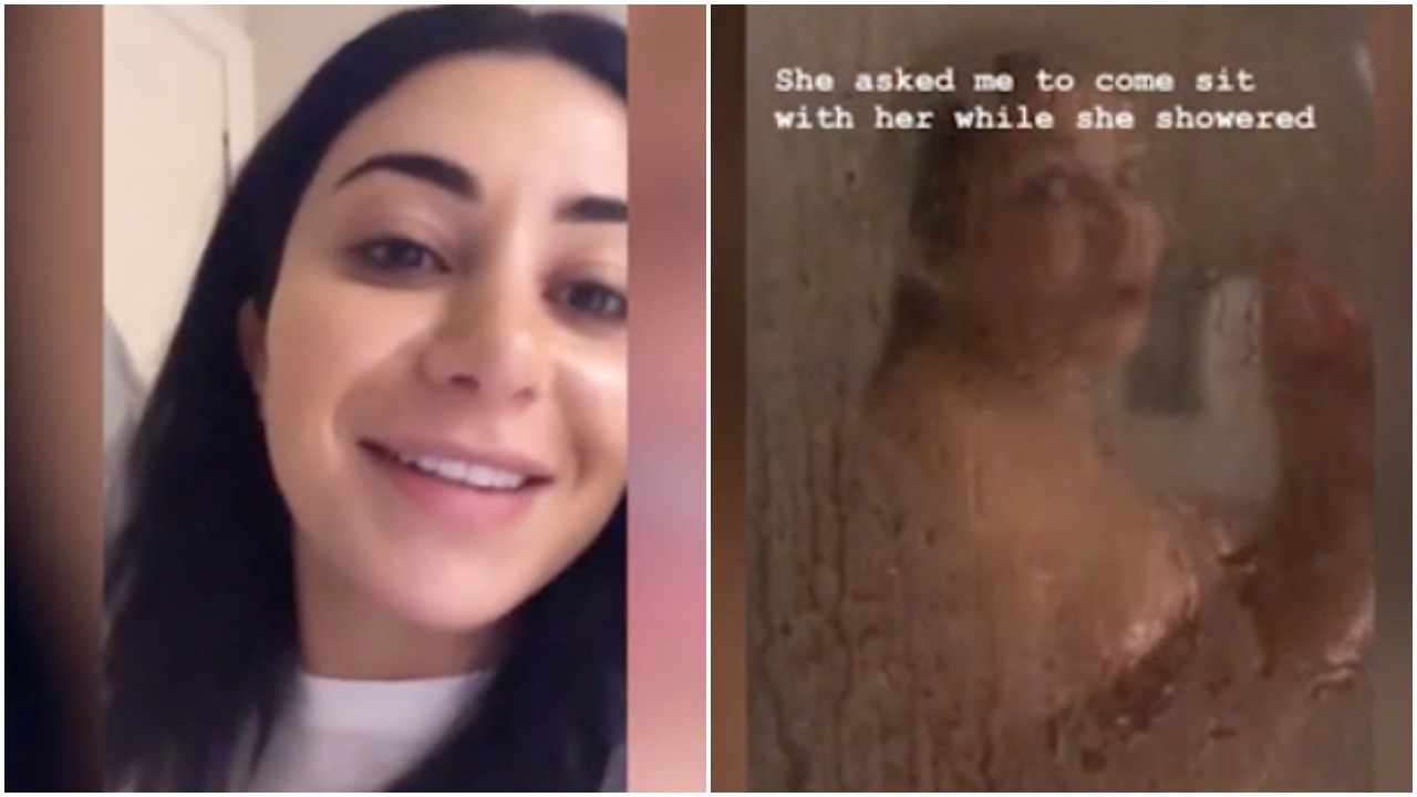 MAFS' Martha Kalifatidis films her mum naked in the shower and posts i...