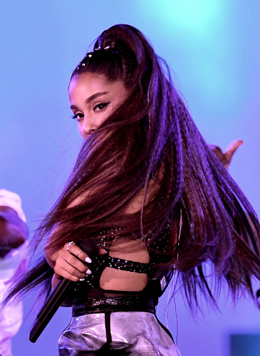 Ariana Grande's Crimped Hair Is Giving Us '90s Nostalgia