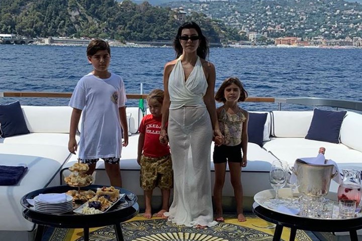 Kourtney Kardashian și copii