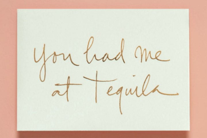 tequila lover gift card