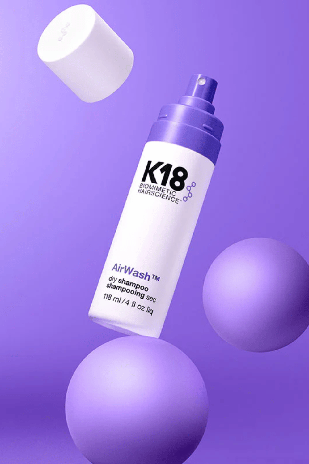 K18 dry shampoo