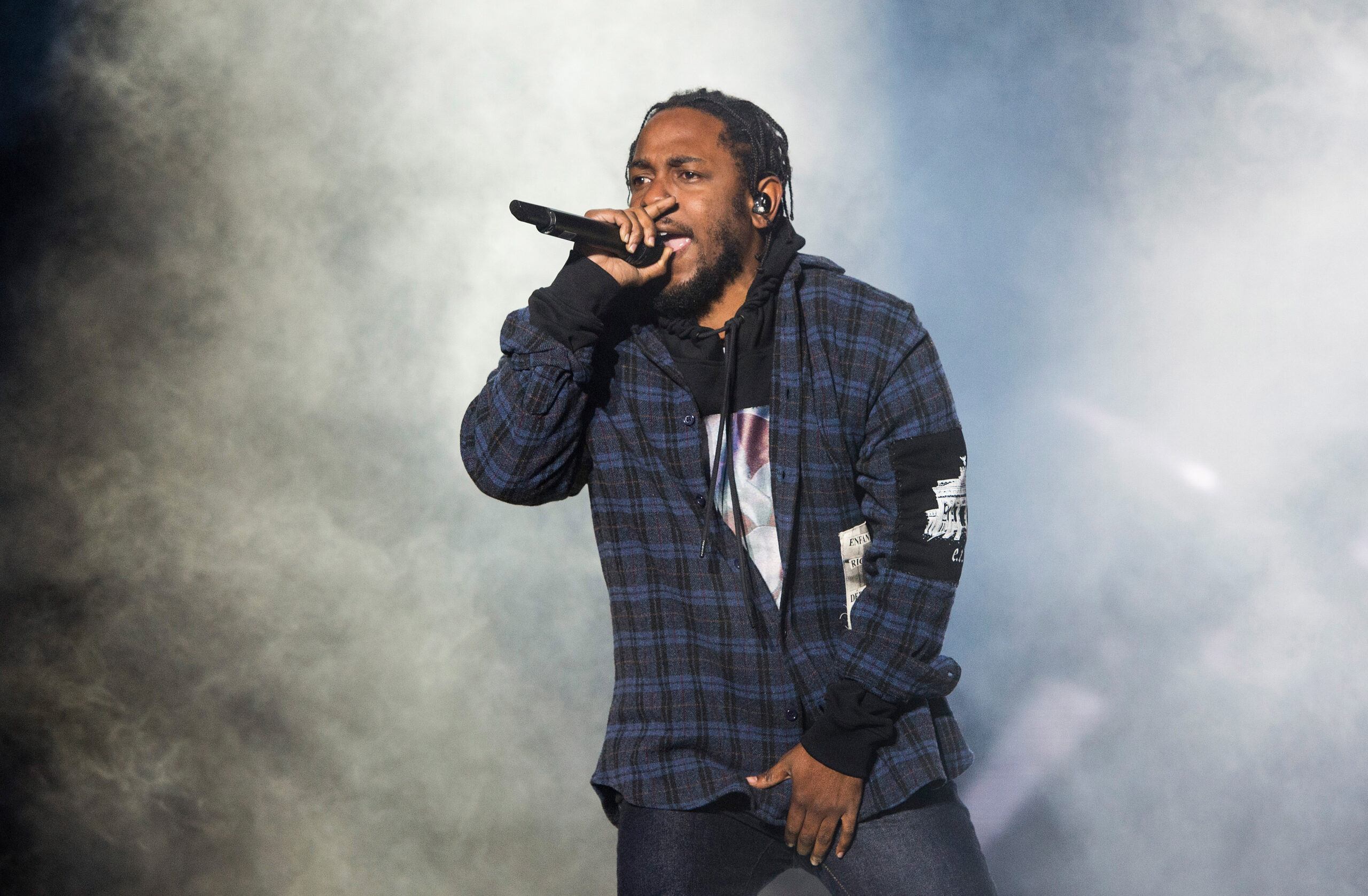 AUSTIN, TX - OCTOBER 01:  Kendrick Lamar performs during the Austin City Limits Music Festival at Zilker Park on October 1, 2016 in Austin, Texas.  (Photo by Erika Goldring/FilmMagic)