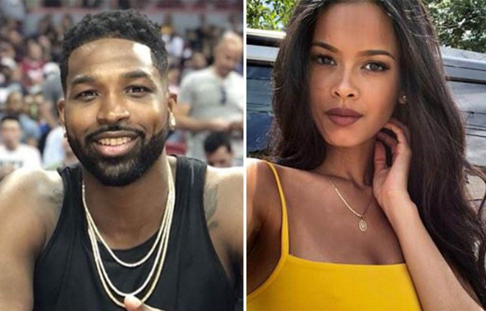 Tristan Thompson's mystery girlfriend has been identified as Karizma(00)