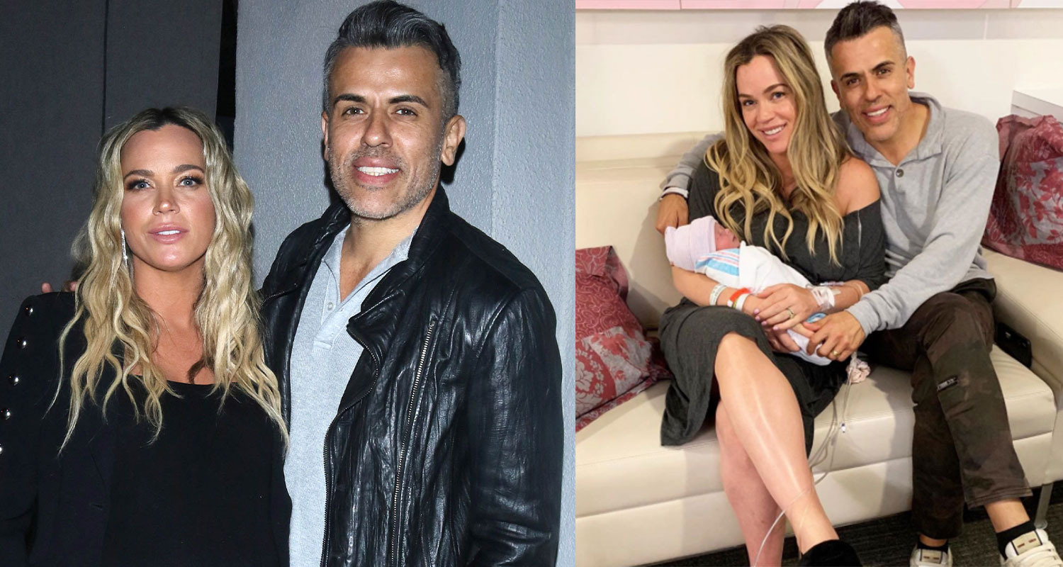 Teddi Mellencamp and husband Edwin Arroyave their third child WHO