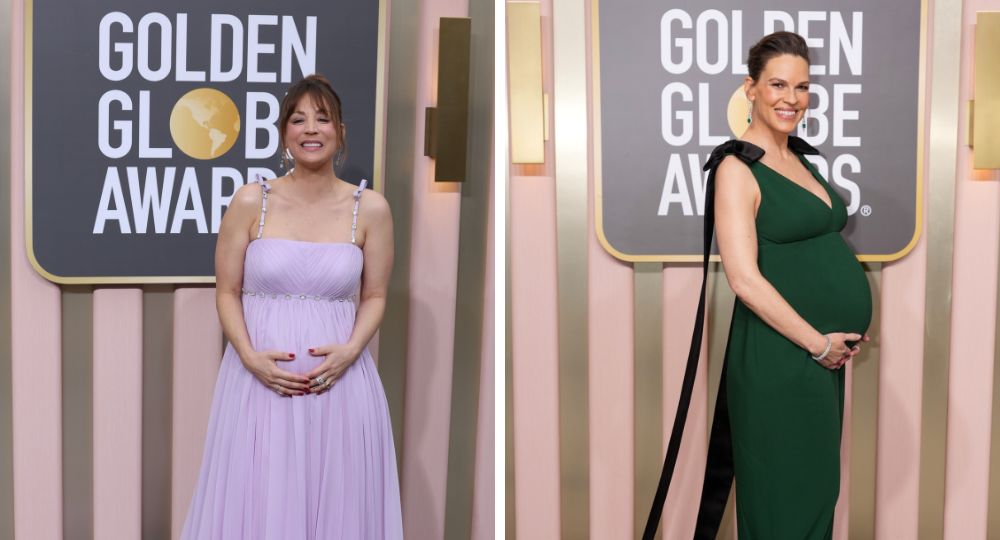 Pregnant celebrities on red carpets Our favourite baby bump fashion