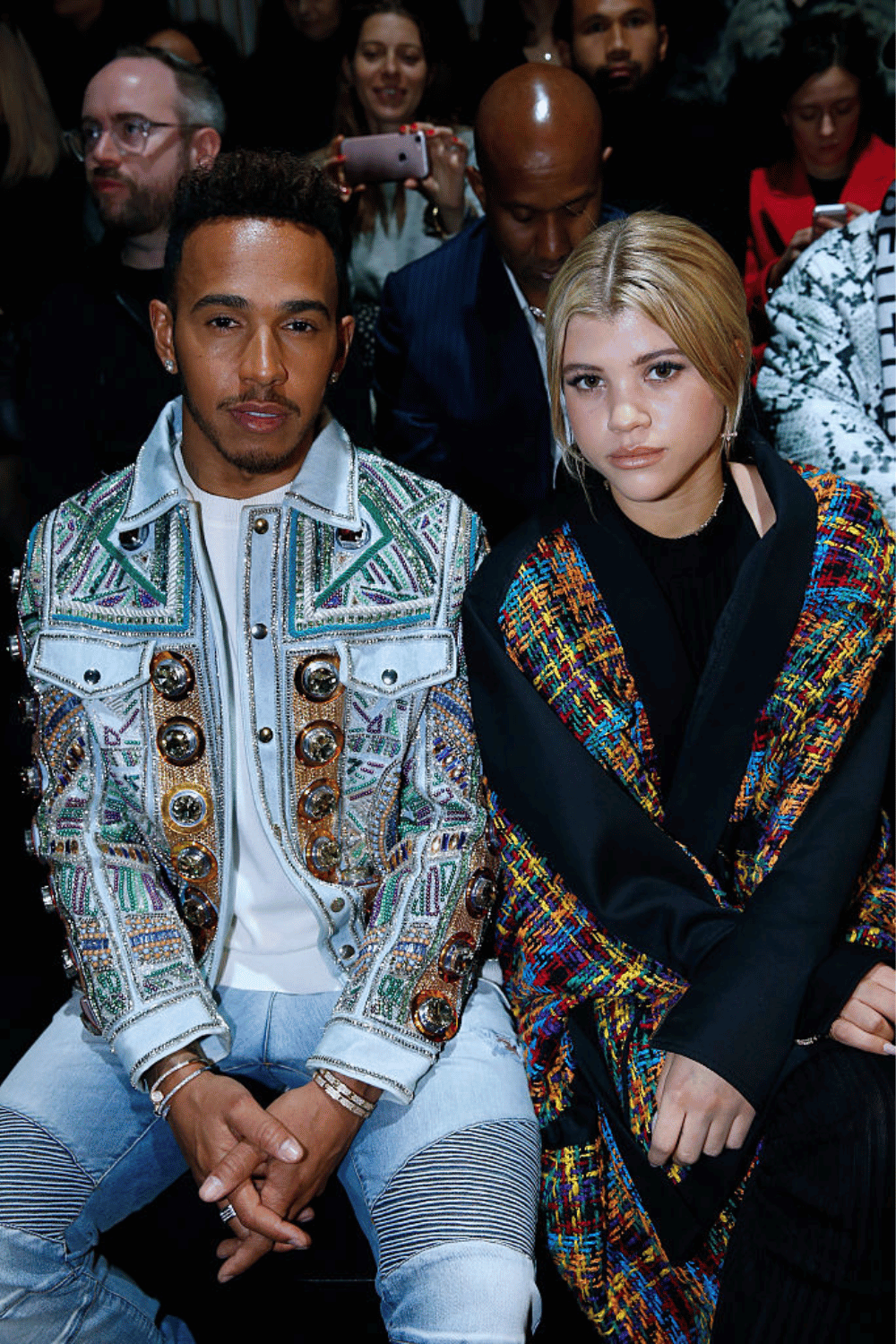 Sofia Richie Lewis Hamilton